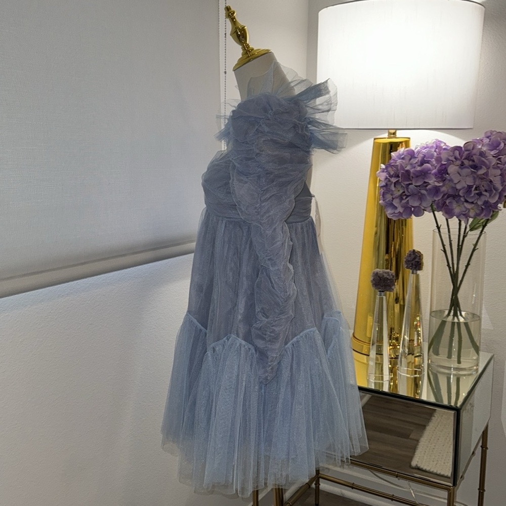 ZIMMERMANN LIGHT BLUE DRESS **BRAND NEW WITH TAGS ATTACHED** - Picture 3 of 6